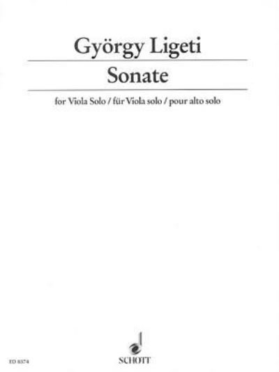 Cover for Gyorgy Ligeti · Sonata 1991-1994 (Paperback Bog) (2001)