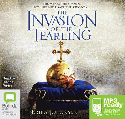 Cover for Erika Johansen · The Invasion of the Tearling - The Queen of the Tearling (Lydbok (MP3)) [Unabridged edition] (2015)