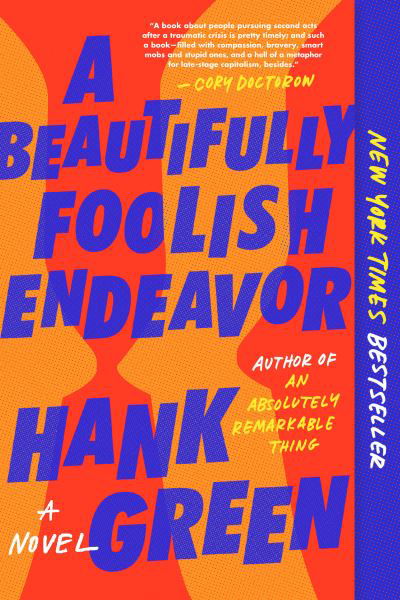 Cover for Hank Green · Beautifully Foolish Endeavor (Paperback Bog) (2021)