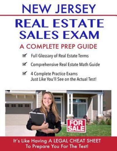 Cover for Real Estate Continuing Education · New Jersey Real Estate Exam A Complete Prep Guide (Paperback Book) (2016)