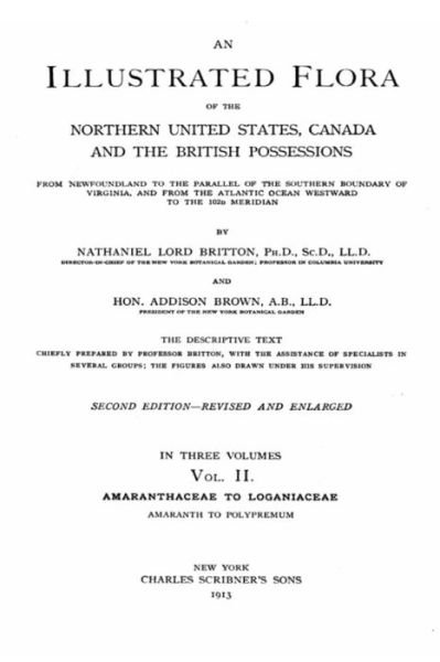 Cover for Nathaniel Lord Britton · An Illustrated Flora of the Northern United States, Canada and the British Possessions - Vol. II (Paperback Book) (2016)