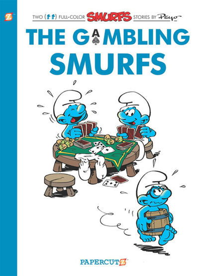 Cover for Peyo · The Smurfs #25: The Gambling Smurfs (Inbunden Bok) (2019)