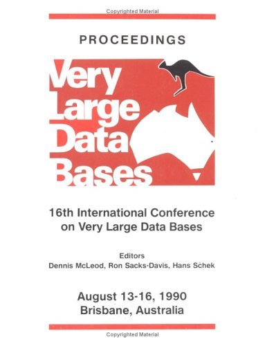 Cover for Vldb · Proceedings 1990 VLDB Conference: 16th International Conference on Very Large Data Bases (Paperback Book) (1990)