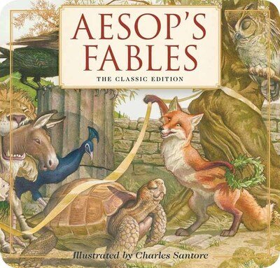Cover for Cider Mill Press · Aesop's Fables (Board book) (2020)
