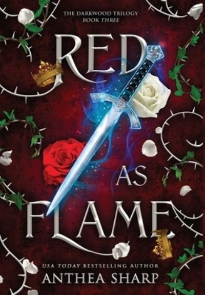 Cover for Anthea Sharp · Red as Flame (Hardcover Book) (2022)