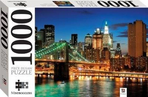 New York Skyline 1000 Piece Jigsaw - Mindbogglers Series 1 - Hinkler Books Pty Ltd - Merchandise - Hinkler Books - 9781741850499 - 1. september 2011