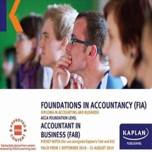 Cover for Kaplan Publishing · Fab - Accountant in Business - Pocket Notes (Paperback Book) (2018)