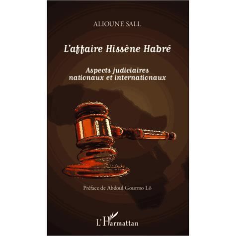 Cover for Alioune Sall · L'affaire Hissène Habré (Paperback Book) (2020)