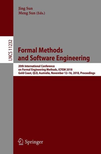 Cover for Formal Methods and Software Engineering (Book) [1st ed. 2018 edition] (2018)