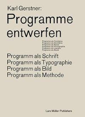 Cover for Gerstner · Programme entwerfen (Book)