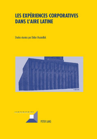 Cover for Les Experiences Corporatives Dans l'Aire Latine - Convergences (Paperback Book) (2009)