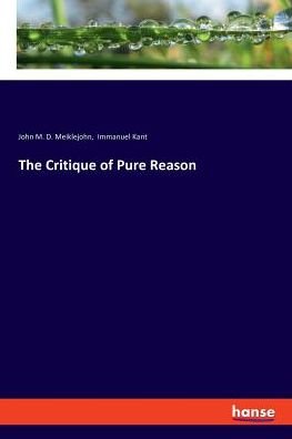 Cover for Immanuel Kant · The Critique of Pure Reason (Paperback Bog) (2019)