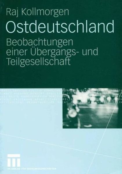 Cover for Raj Kollmorgen · Ostdeutschland (Pocketbok) [2005 edition] (2005)