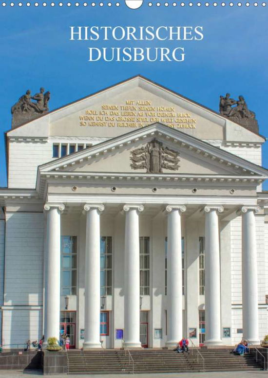 Historisches Duisburg (Wandkalend - Stock - Książki -  - 9783672305499 - 