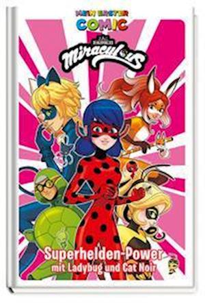 Cover for Panini Verlags GmbH · Mein erster Comic: Miraculous: Superhelden-Power mit Ladybug und Cat Noir (Inbunden Bok) (2022)