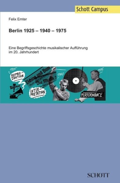 Cover for Emter · Berlin 1925 - 1940 - 1975 (Bok) (2018)