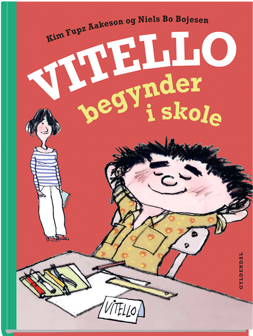 Cover for Kim Fupz Aakeson · Vitello begynder i skole (Bound Book) [1st edition] (2020)