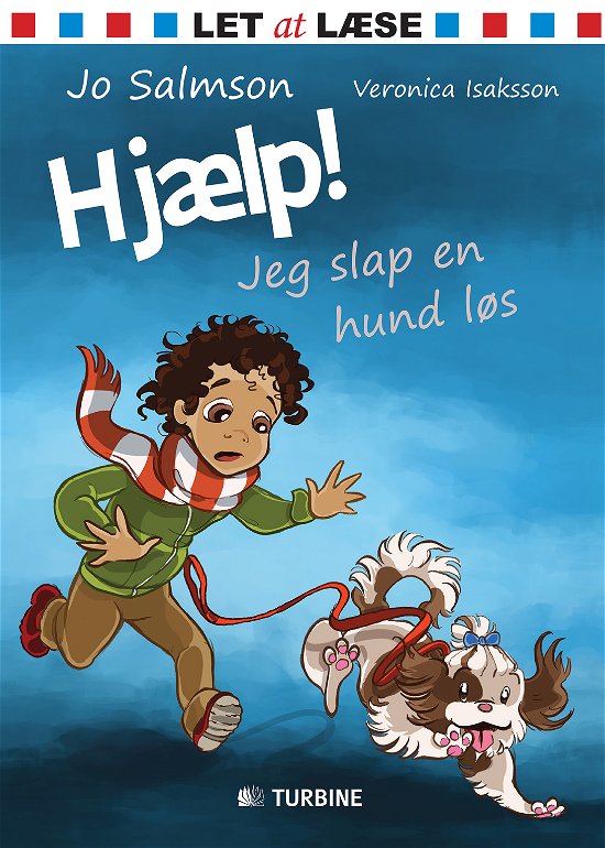 Cover for Jo Salmson · Let at læse: Hjælp! Jeg slap en hund løs (Bound Book) [1. Painos] [Indbundet] (2013)