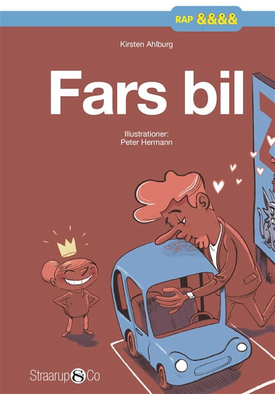 Cover for Kirsten Ahlburg · Rap: Fars bil (Hardcover Book) [1st edition] (2023)