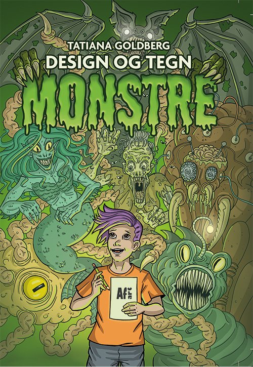 Cover for Tatiana Goldberg · Design og Tegn monstre (Hardcover Book) [1th edição] (2023)