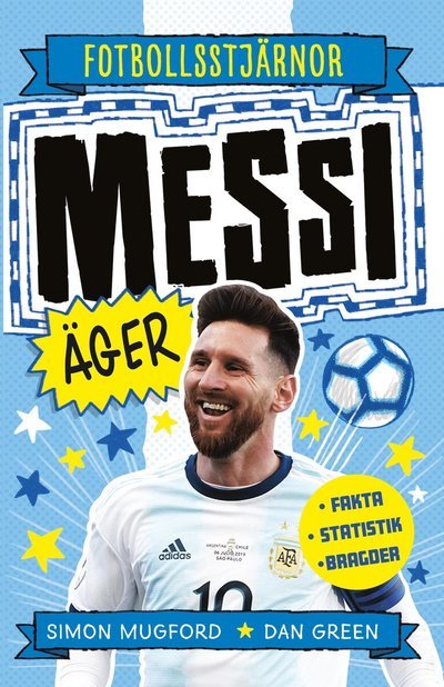 Fotbollsstjärnor: Messi äger - Simon Mugford - Książki - Tukan förlag - 9789179855499 - 24 listopada 2020