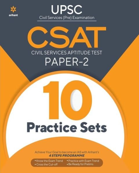 Cover for Vivek Sharma · 10 Practice Sets Csat Civil Services Aptitude Test Paper 2 2021 (Pocketbok) (2020)