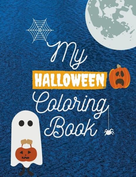Cover for Enami Art · My halloween Coloring Book (Pocketbok) (2020)