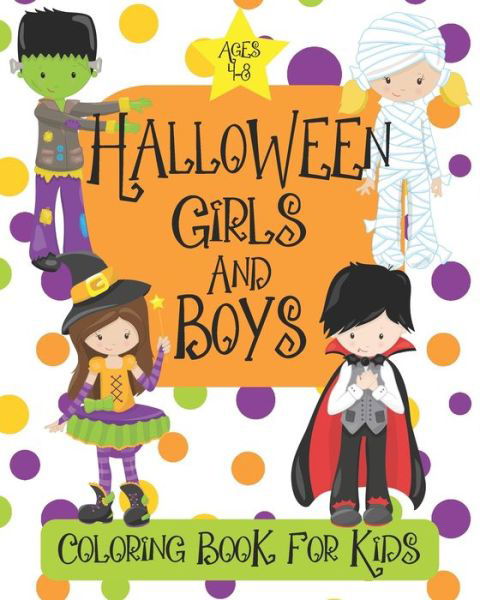 Cover for Mela Paperie · Halloween Girls &amp; Boys (Paperback Book) (2020)