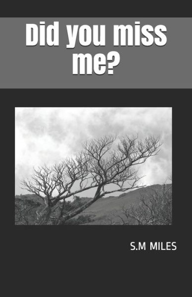 Cover for S M Miles · Did you miss me? (Paperback Book) (2020)