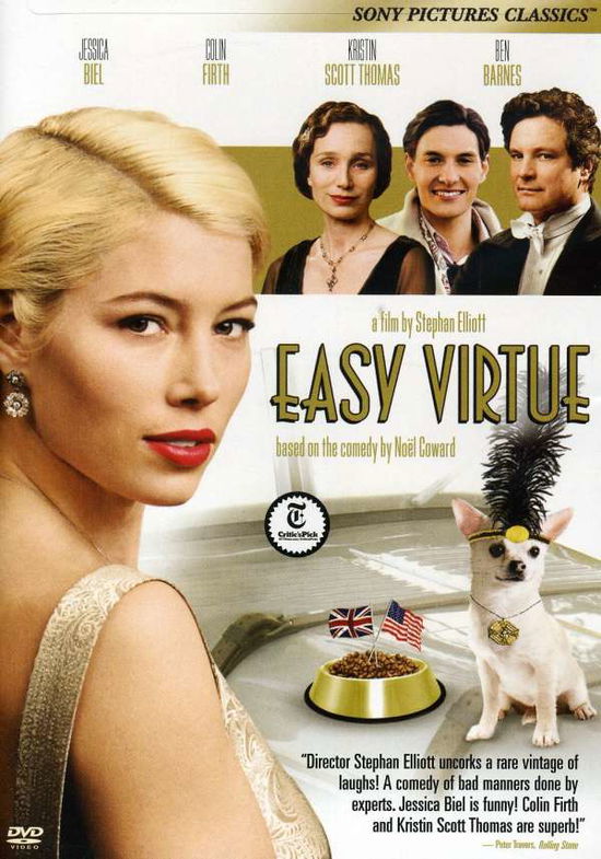 Cover for Easy Virtue (DVD) (2009)