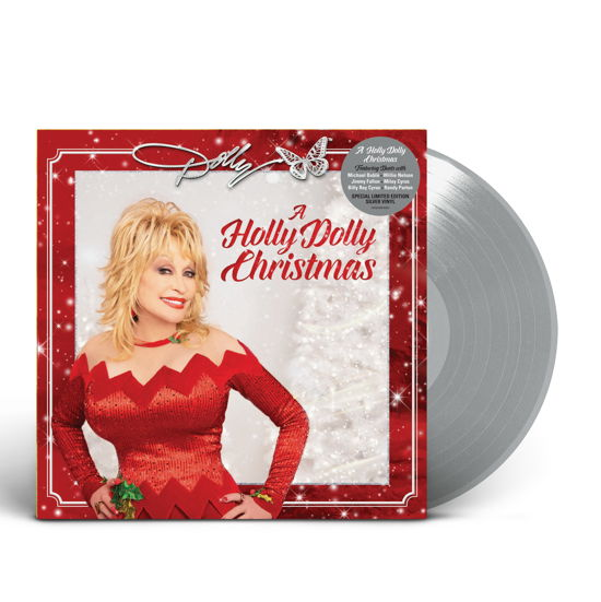 Dolly Parton · A Holly Dolly Christmas (LP) [Limited Silver Vinyl edition] (2023)
