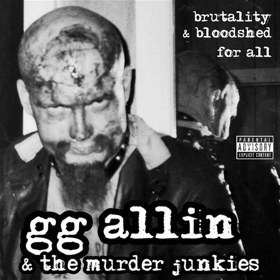 Cover for Allin, Gg &amp; The Murder Junkies · Brutality And Blodshed For All -Transpar- (LP) (2023)