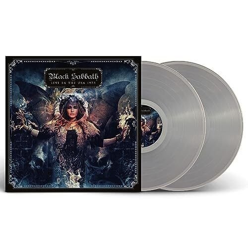 Cover for Black Sabbath · Live in the USA 1975 (Clear Vinyl 2lp) (LP) (2023)