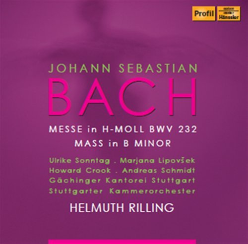 Messe in H-moll Mass in B Minor - Bach,j.s. / Sonntag / Lipovsek / Crook / Schmidt - Música - PRF - 0881488110500 - 25 de outubro de 2011