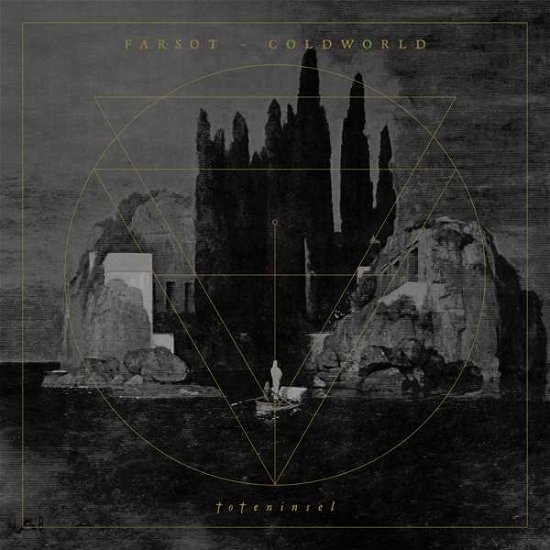 Cover for Farsot / Coldworld · Toteninsel (Gold Vinyl) (LP) [Coloured edition] (2018)