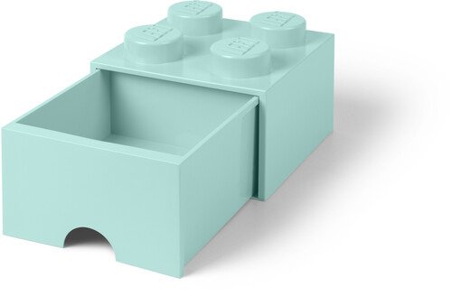 Cover for Room Copenhagen · Lego Brick Drawer 4 Aqua (MERCH) (2019)