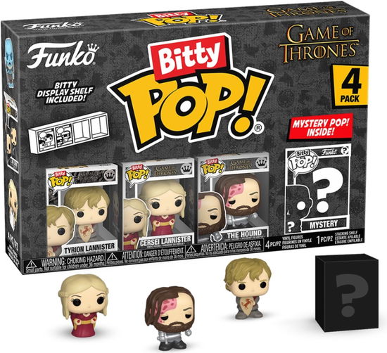 Cover for Bitty Pop Game of Thrones · Funko Bitty Pop Game of Thrones Tyrion 4 Pack (Funko POP!) (2024)