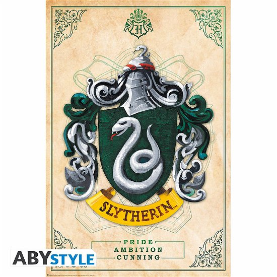 Cover for P.Derive · HARRY POTTER - Slytherin - Poster 91x61cm (MERCH) (2021)