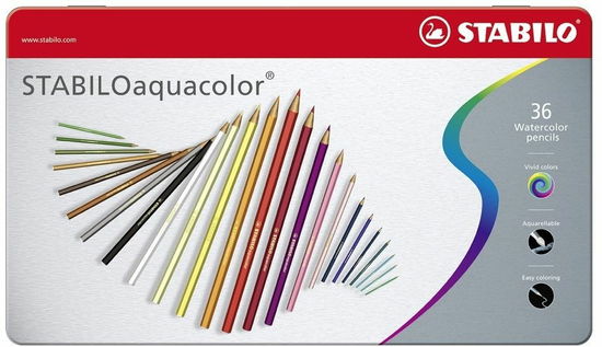 Cover for Stabilo · STABILO Aquacolor Metalen Doos 36st. (Lelut)