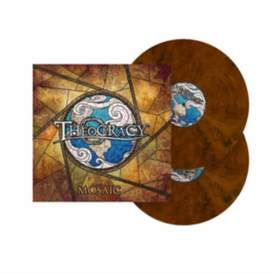Cover for Theocracy · Mosaic (Orange / Black Dust Vinyl) (LP) [Coloured edition] (2023)