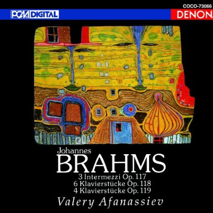 Cover for Valery Afanassiev · Brahms: Late Piano Works (CD) [Japan Import edition] (2010)