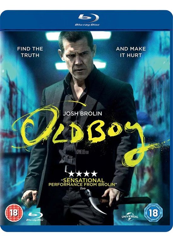 Cover for OldBoy (Blu-ray) (2014)
