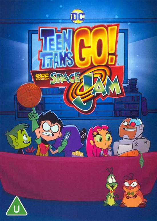 Cover for Teen Titans Go! See Space Jam · DC Teen Titans Go (Movie) See Space Jam (DVD) (2021)