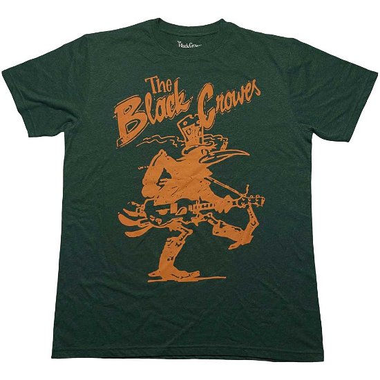 The Black Crowes Unisex T-Shirt: Crowe Guitar - Black Crowes - The - Merchandise -  - 5056561072500 - 