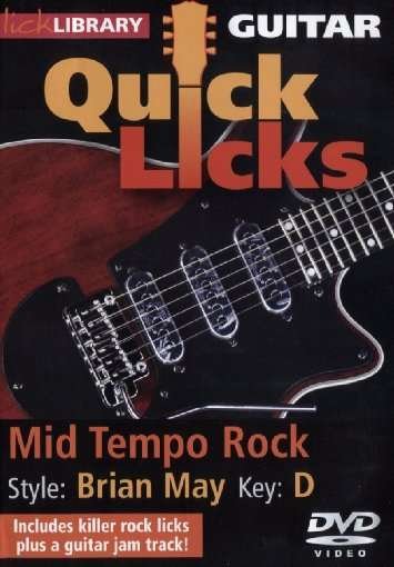 Cover for Instructional · Lick Library Quick Licks For Guitar Bria (DVD) (2010)