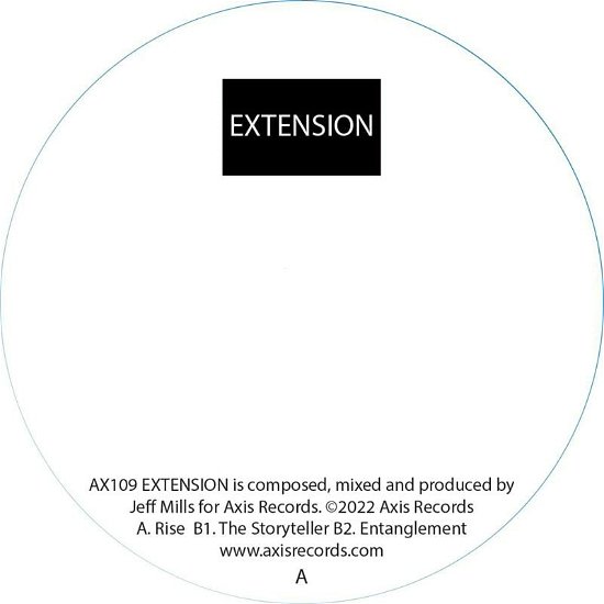 Extension - Jeff Mills - Musique - AXIS - 5414165135500 - 25 novembre 2022