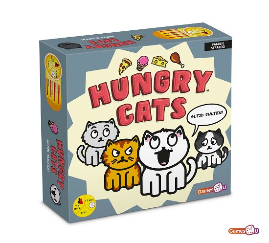 Cover for Puslespil Skovtårnet Gisselfeld Kloster · Hungry Cats (GAME) (2021)