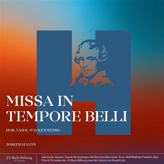 Cover for Choir &amp; Orchestra Of The J.S. Bach Foundation / Rudolf Lutz · Haydn: Missa in Tempore Bbelli, Hob. Xxii:9/paukenmesse (CD) (2022)