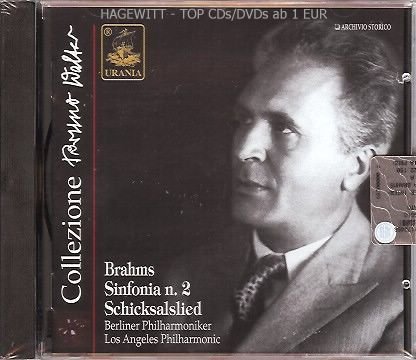 Cover for J. Brahms · Sinfonia No.2/schicksalslied (CD) (2001)