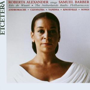 Barber · Andromache's Farewell (CD) (2014)